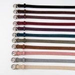 여성 빈티지 스웨이드  가죽 코르셋 Cummerbund 코트 허리띠 드레스 Decration 좁은 J1470 : 스팀팩마린