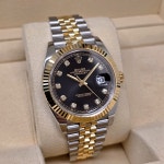 롤렉스 데이저스트 신형 41mm 옐로골드 콤비 126333 블랙 텐포인트 다이아 쥬빌레 : 명품시계 킹렉스 도산대로점