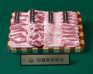 한돈선물세트 삼겹 목살 항정 가브리살 2kg 리저브세트 : 마블링house