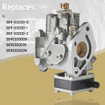 JLM 마린 369032001 토하츠 2행정 5 아웃보드 모터용 카뷰레터 36903-2002M 369-03200-2 Tohatsu Nissan 5 : rubymarket