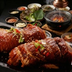 소담송하 수제 양념 숯불 목살 돼지갈비 500g,1kg : 소담송하