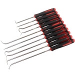 10개 중형 자동차 정비 씰 훅 차량 오일 드라이버 세트 O-링 가스켓 클립 제거용 : 명촌상사