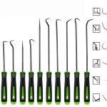 10개 중형 자동차 정비 씰 훅 차량 오일 드라이버 세트 O-링 가스켓 클립 제거용 : 명촌상사