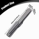 핸들 당구 큐 가방 4개의 슬롯 휴대용 큐 클럽 스포츠 여행용 : 정보 탑본