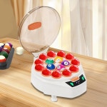 당구 제조업체 클럽 훈련장을 위한 NIENIEE 16 볼 자동 풀 클리너 전동 180W  White : 루블링샵