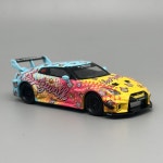 MINIGT 1:64 LB-실루엣 WORKS GT NISSAN 35GT-RR Ver.1 LBWK KUMA 합금 자동차 모델 742 : 빅원물류4