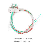 1 세트 1 세트 프리미엄 나일론 현 교체 키트 Lyre Strings Kit 클래식 연주자 용 내구성 Lyre String 부품 : 정보 탑본