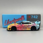 MINIGT 1:64 LB-실루엣 WORKS GT NISSAN 35GT-RR Ver.1 LBWK KUMA 합금 자동차 모델 742 : 빅원물류4