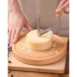 수동 치즈 커터기 투명 투명한 채칼 안주 치즈커터 A 대패질 슬라이서 회전 강판 커팅 투명보호덮개 : 아트론03