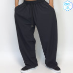 파시엔시아 아이스 액티브 스판 와이드팬츠 트레이닝 운동복 츄리닝 짐웨어 기능성 하의 쿨링 : 파시엔시아