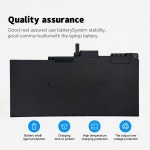 도라식 hp 호환 EliteBook 840 850 755 745 G3745 G4ZBook 15u G3 G4 HSTNN-IB6Y 800513-001 CS03용 노트북 배터리 : 와우더마켓