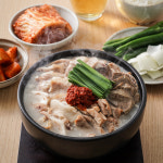 38년 건봉 돼지국밥 2인분 같은 1인분 밀키트 (4팩) : 순천 건봉국밥