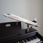 새로운 여객기 모델 빌딩 블록 홈 인테리어 어린이 성인 축제 선물 : 덕신전자