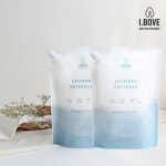 아이보브 고농축 클린코튼 리필 1200ml 세탁세제 유연제 1+1 : 맘 마트