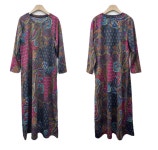 할머니잠옷 60대 엄마옷 홈웨어 원피스 할머니옷 8523 : 쉬즈마담