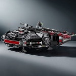 MOC 1579PCS 팔콘 호환 75389 밀레니엄 다크 스페이스쉽  빌딩 블록 모델  크리스마스 : 빅원물류3