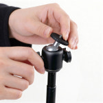 라이트밸런스 SS-6521 유튜브 미니 삼각대 브이로그 고프로 여행용 핸드폰 촬영 거치대 : 라이트밸런스