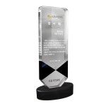 시상트로피 리본 검정색 블랙 기념패 크리스탈패 상패 감사패 축하패 취임패 공로패 : 에이치에스이몰