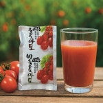두박스 이상 무료배송 산지직송 청정 방울토마토즙 강원도 횡성 둔내 산지 120mlx50포 달콤한 설탕X 물X 직접 키운 : 함박농원 lee호점