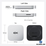 2025 비링크 메이트 미니 스테이션 스피드/용량 버전 썬더볼트5 맥 PC SER9 Max 게이밍 컴퓨터 EX Pro : 영덕글로벌온