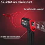 eAj 적외선 온도계, 디지털 온도계 -37 F~932 F(-32 C~400 C) IR 온도 건(사람에게 적합하지 않음) 요리, 튀김, 주방, 바비큐, 고기, 설탕... 