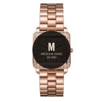 JBW J6387-SetB cristal 28 쥬얼리 로즈 Gold-tone 다이얼 lad : shopUSA