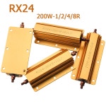 4 8R 권선 쉘 200W 4R 8 옴 저항 RX24 저항기 파워 알루미늄 1 1R 메탈 2R 2 케이스 1R : 벨류픽B
