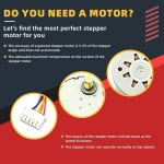 센리케이 12V 28BYJ-48 밸브 스테퍼 모터 4상 기어 6PCS : 손맛공구