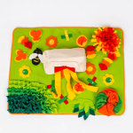 히야펫 노즈워크 매트 시리즈 캠핑장 에디션 : 히동이와 야옹이네