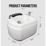 발 목욕 조명, 다채로운 발 스파 아크릴 세라믹 스파, 상업용 호텔 스파, 서핑 : 하파파트렌드