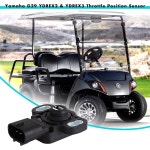 야마하 G29 드라이브 2 및 3용 10L 골프 카트 스로틀 위치 센서 2012-업, 교체 가능한 가속기 OEM JW9-H5885-00-00 : 큐레이즈