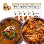 미당 추어탕 5팩 + 멸치 묵은지 김치찜 5팩 : 미당몰