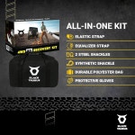 블랙 토러스 완전 가방으로 키트 복구 스트랩 구조용 샤클 섀클 HMPE 13 소프트 000파운드 스틸 장갑 인상 30 600파운드 17 200파운드 보관... 