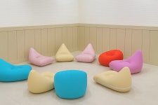 [행사렌탈] 빈백렌탈, 다양한 3컬러, 에어빈백 B형 : 하나로 이엔에스