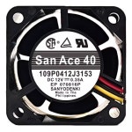 SANYO 109P0412J3153/G3013 /J3013 12V 0.31A 냉각 팬용 새 쿨러 4cm 40X40X28mm : 일사하모니