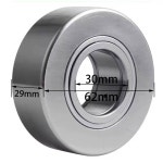 IKO 서포트 롤러 니들 베어링 NART25NER25R NART25-1NERT25-1R NART30NER30R NART30-1R NART35NER35-1R 1, NURT30R : 손맛공구