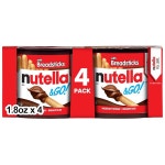 Nutella & Go! 헤이즐넛 스프레드 브레드스틱 휴대용 스낵 컵 팩 4개 각 51g(1.8온스) : 셀프라이즈