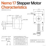 YEJMKJ 3팩 네마 17 스테퍼 모터 1 8 2상 고토크 0 47Nm 66 56온스 인치 바이폴라 42x38mm 7A 2 1 4-리드 샤프트 24mm 5mm 42 3D : 스노우... 