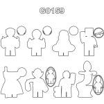 1PCS 피규어 블록 시리즈 G0159 GH0441 DIY 장난감 : 빅원물류5