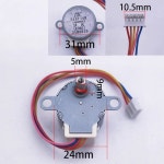 24BYJ48 무선 카메라 모니터 팬 5선 감속 홀 스테퍼 간격 4상 5V 29 틸트 DC : 행쇼물류19