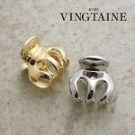 [반텐] VINGTAINE 밴스 클립 미니 메탈 통통 심플 고급 헤어 액세서리 어른 캐주얼 선물 선물 H7635-S- : YKB