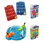 해즈브로 게이밍 그랩 앤 고 트래블 게임 세트 5종 - 죄송합니다!, 배고픈 하마, 모노폴리, 추측 후 , 캔디 랜드 : 라피네로드시그니처