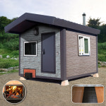 편백 구들 찜질방 양자히터 광물질 4평 P6016 : 친환경편백아트