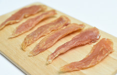 닭안심살 져키 80g 강아지 수제 간식 노견 다이어트 저지방 저칼로리 소형견 육포 : 명랑견생