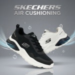 스케쳐스 남성 에어 쿠셔닝 스니커즈 경량 에어솔 메모리폼 워킹화 캐주얼 운동화 : 맑은창