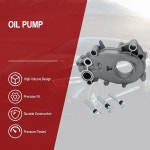 뷰익 엔클레이브 캐딜락 쉐보레 GMC 새턴 사브용 리보튠 오일 펌프 M353 - 2.8L 3.0L 3.6L V6 DOHC 24 밸브가 OE 12640448 224-43667을... 