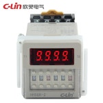 HHS6R-2 사이클 타임 릴레이 AC220V 터치포인트 두 개의 개방형 및 폐쇄형 듀얼 지연 타이머 : 명촌상사