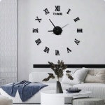 조명인테리어, 인테리어그림, 인테리어시계, 천장인테리어, 인테리어장식품DIY  시계  벽걸이 시계 벽에 구멍을 뚫지 않는 홈 데코 벽시계... 