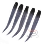 퍼니 컬러 헤어브릿지 5p 애쉬블루 인모헤어피스 부분피스 : 파니퍼니