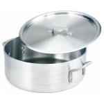 소로 에센셜 - 35 Qt 헤비 듀티 브레이저 팬 커버 포함 둥근 평평한 조리 표면, 심지어 가열 조리기구까지 완벽한 스튜 튀김 요리 홈 키친... 